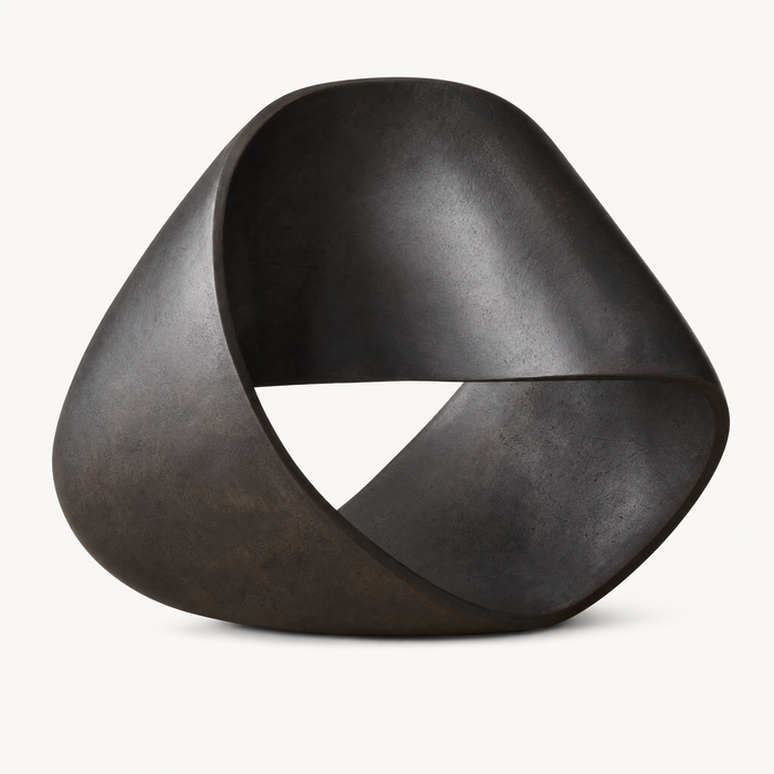 Flux Bronze Mobius Sculpture