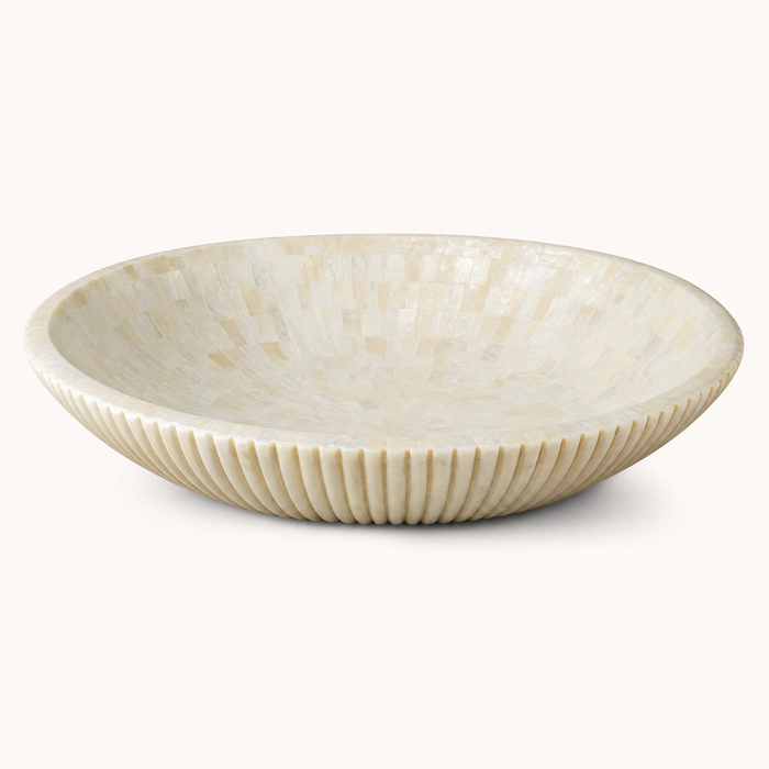 Capri Pearl Mosaic Decorative Bowl