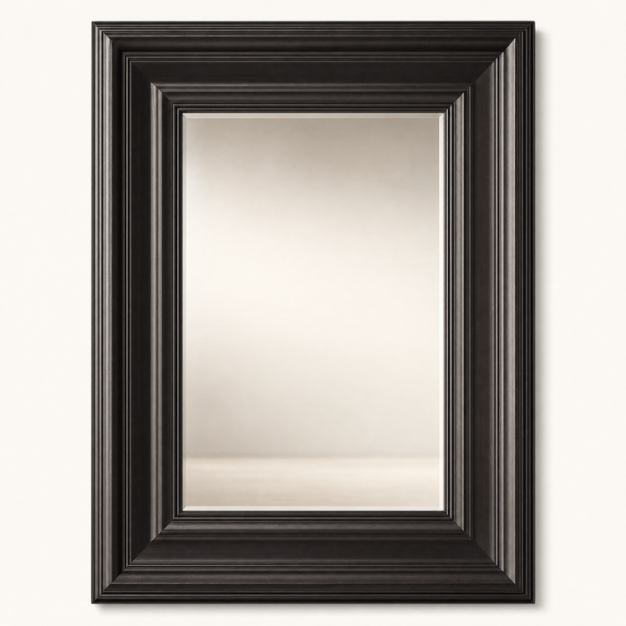 Aldwick Ornate Black Wall Mirror
