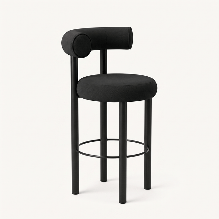 Swivel Upholstered Bar Chair