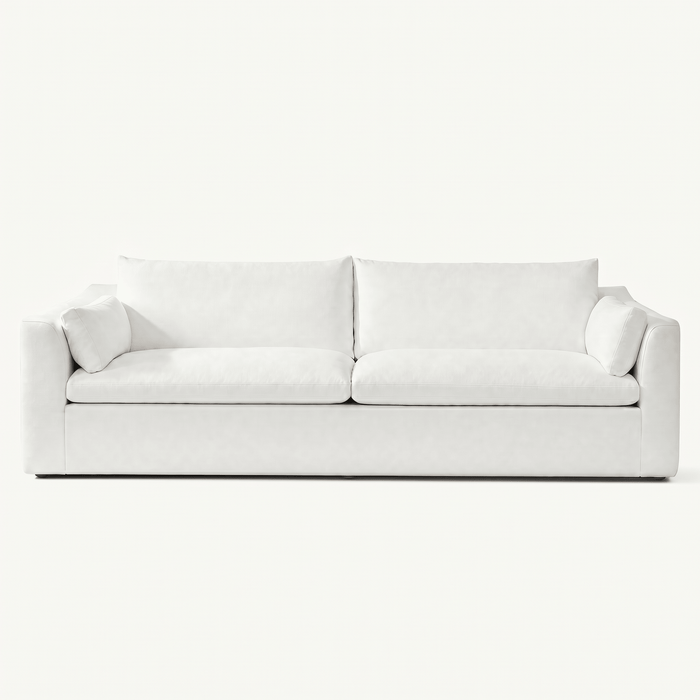 Contemporary Upholstered Deep Seat Lounge Sofa