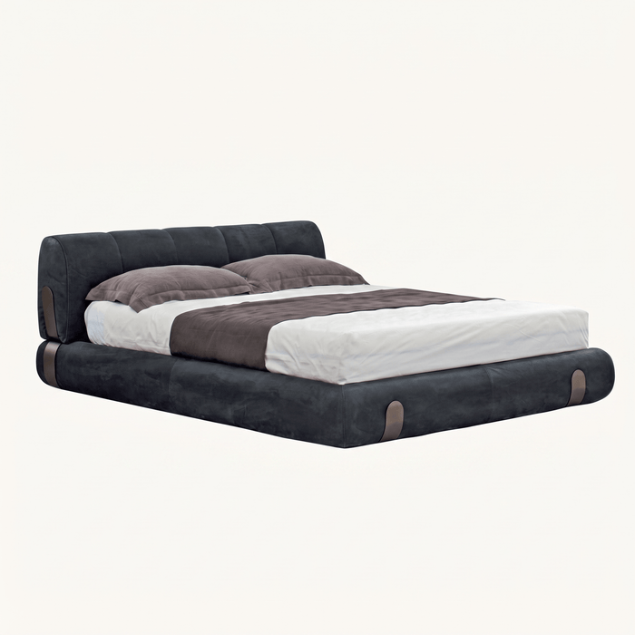Upholstered Floating Low Bed