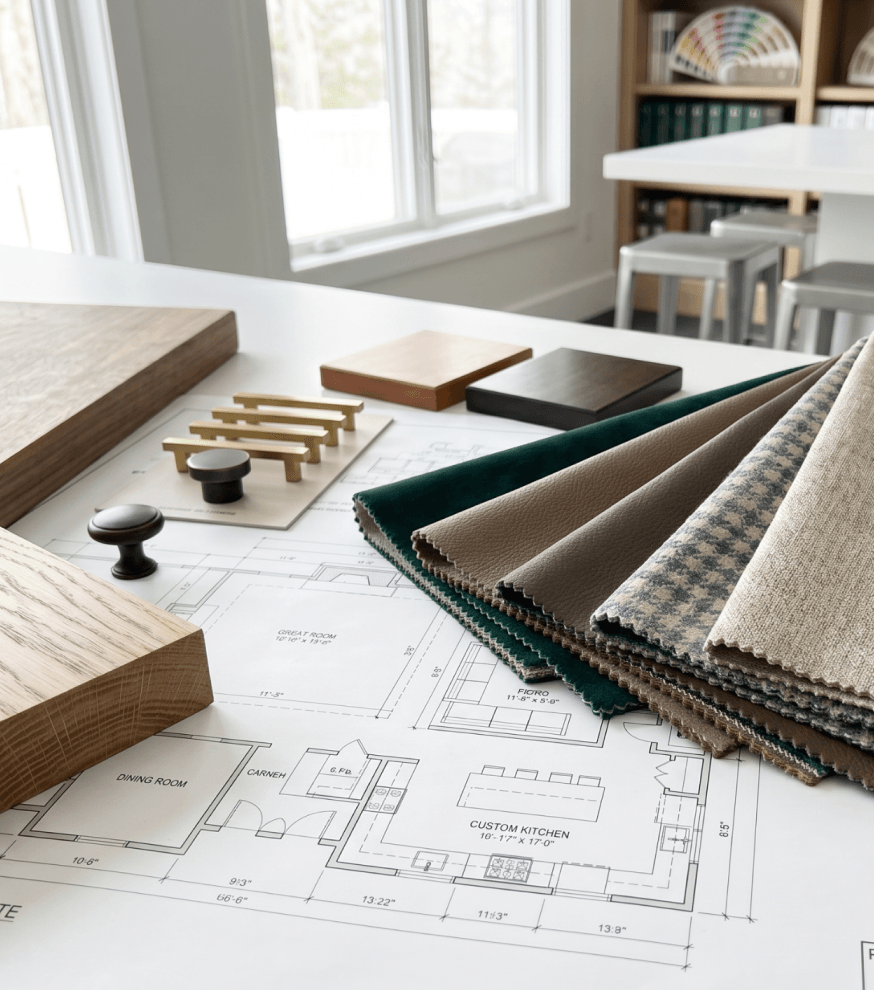 Material, Finish, and Sample Support