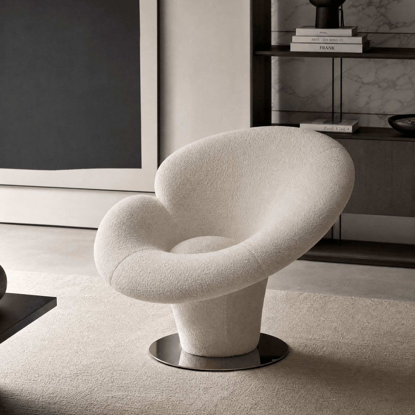 Sculptural Lounge Chairs