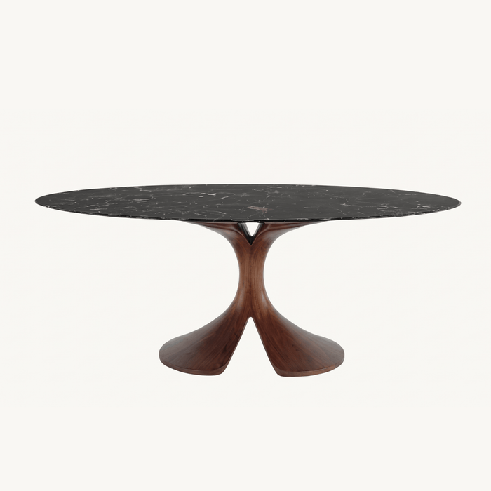 Organic Shape Stone Dining Table