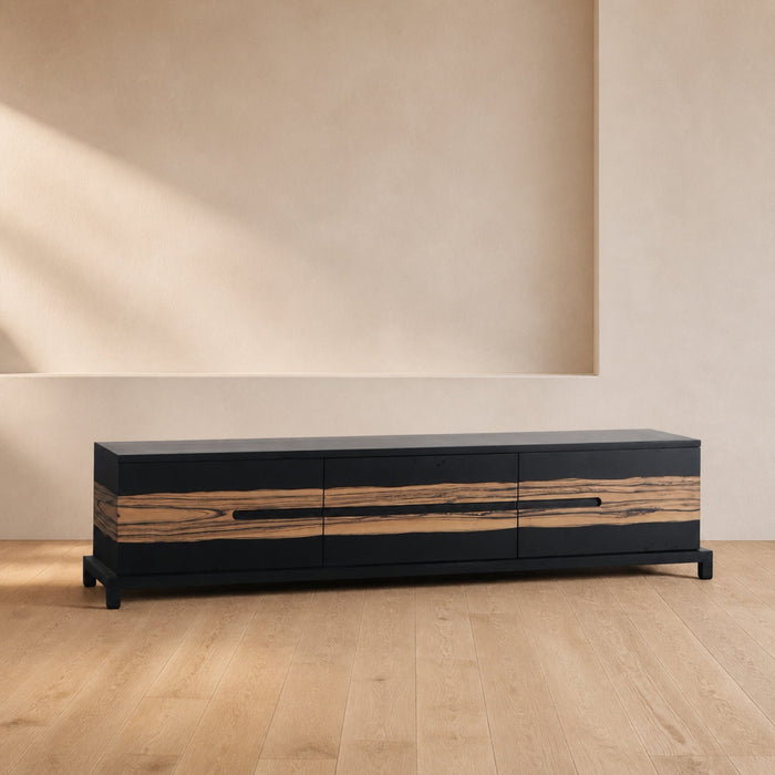 Enna Linen Media Console