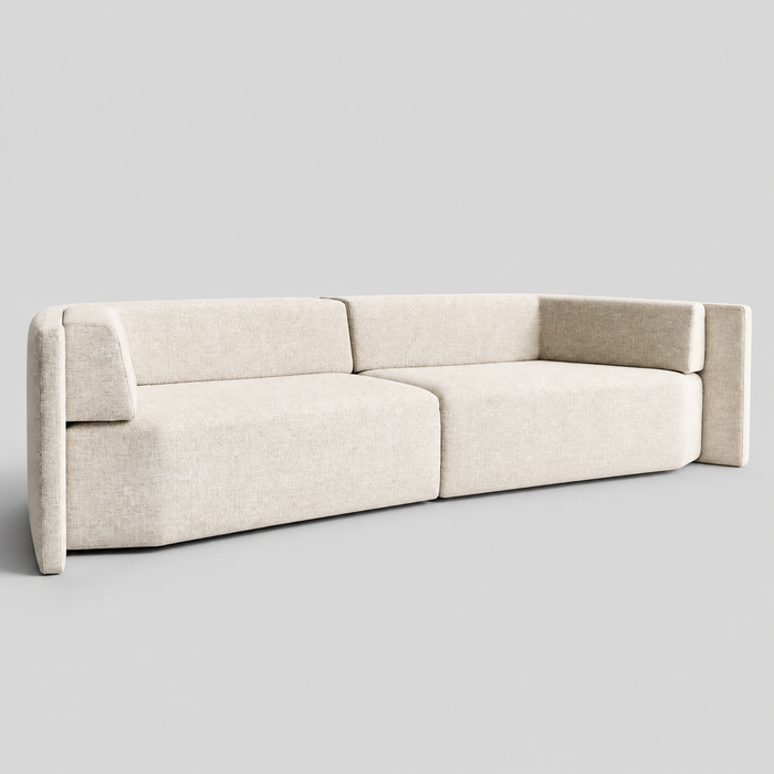 Sable Onyx Straight Sofa