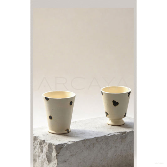 Amu Collab Vintage Ceramic Latte Cup - scene