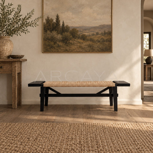 Across Woven Bench - scene
