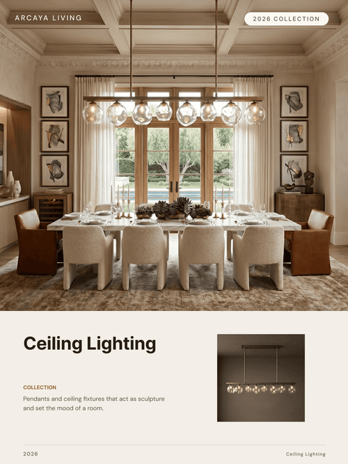 Ceiling Lighting brochure cover