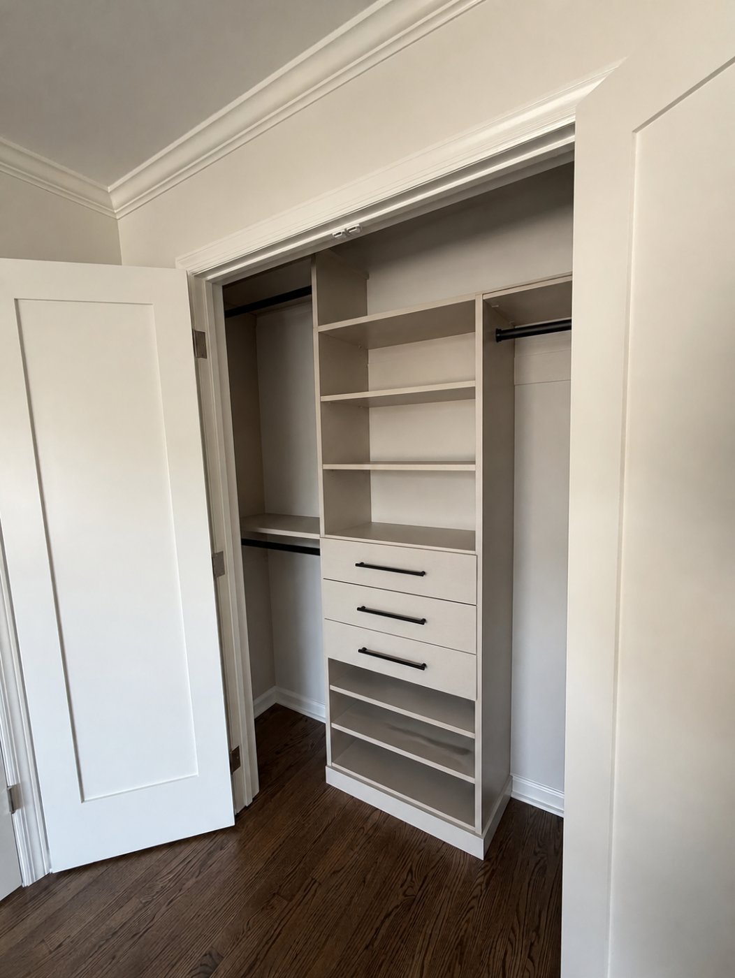 Custom closet installation 2