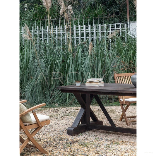Garden Outdoor Tea Table - scene