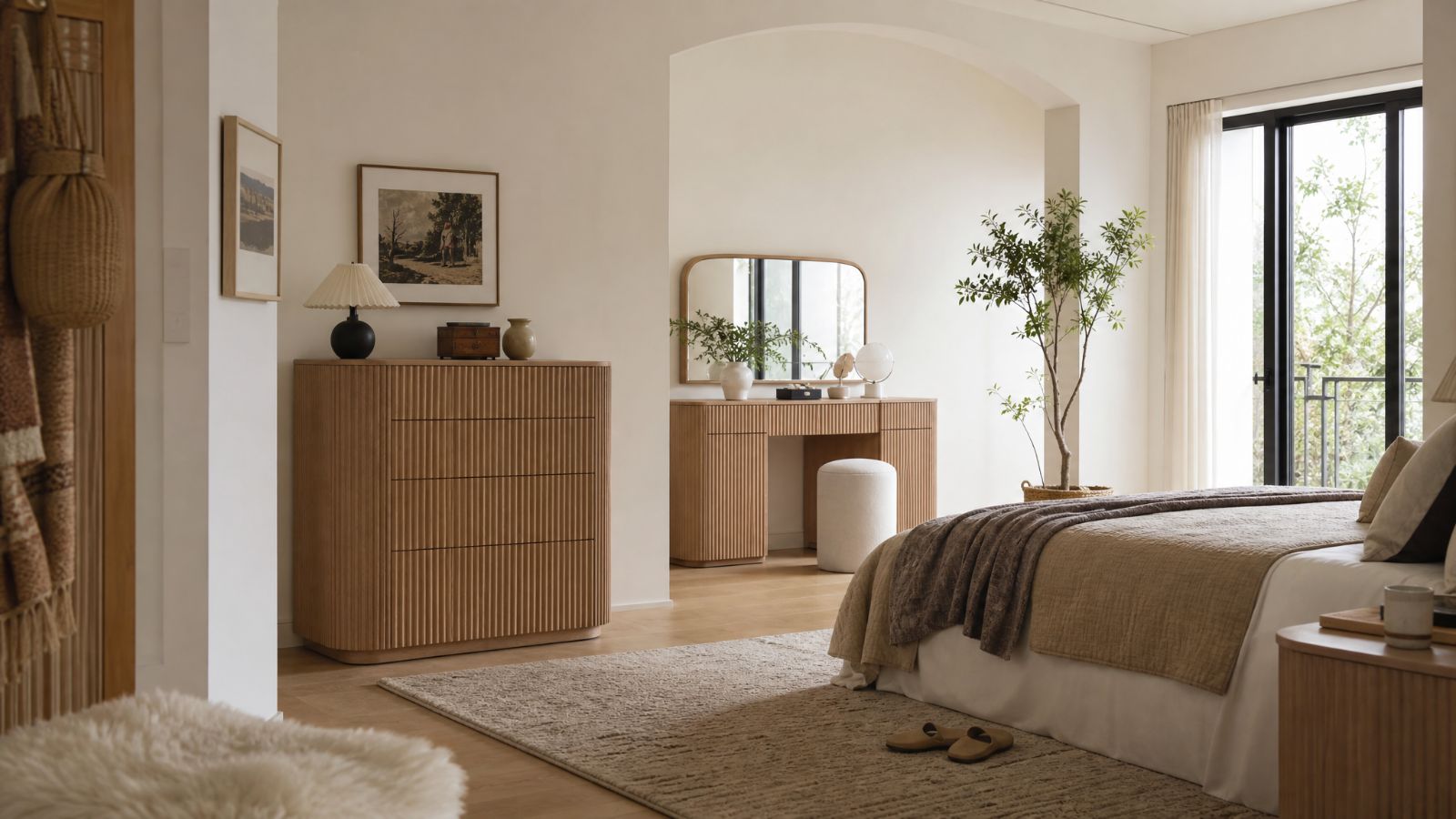 Dressers in a modern room
