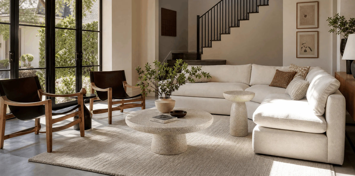 Nesting & Accent Tables in a styled room