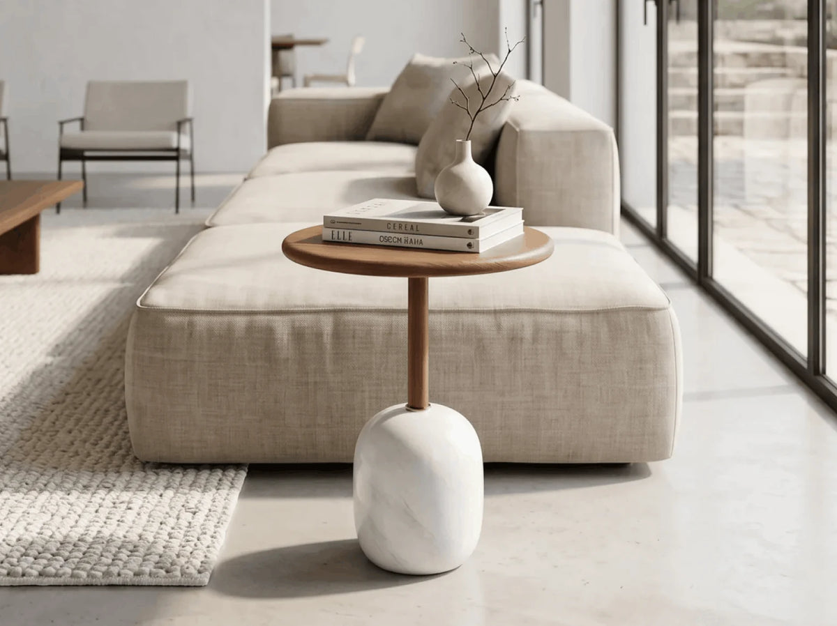 Nesting & Accent Tables in a styled room
