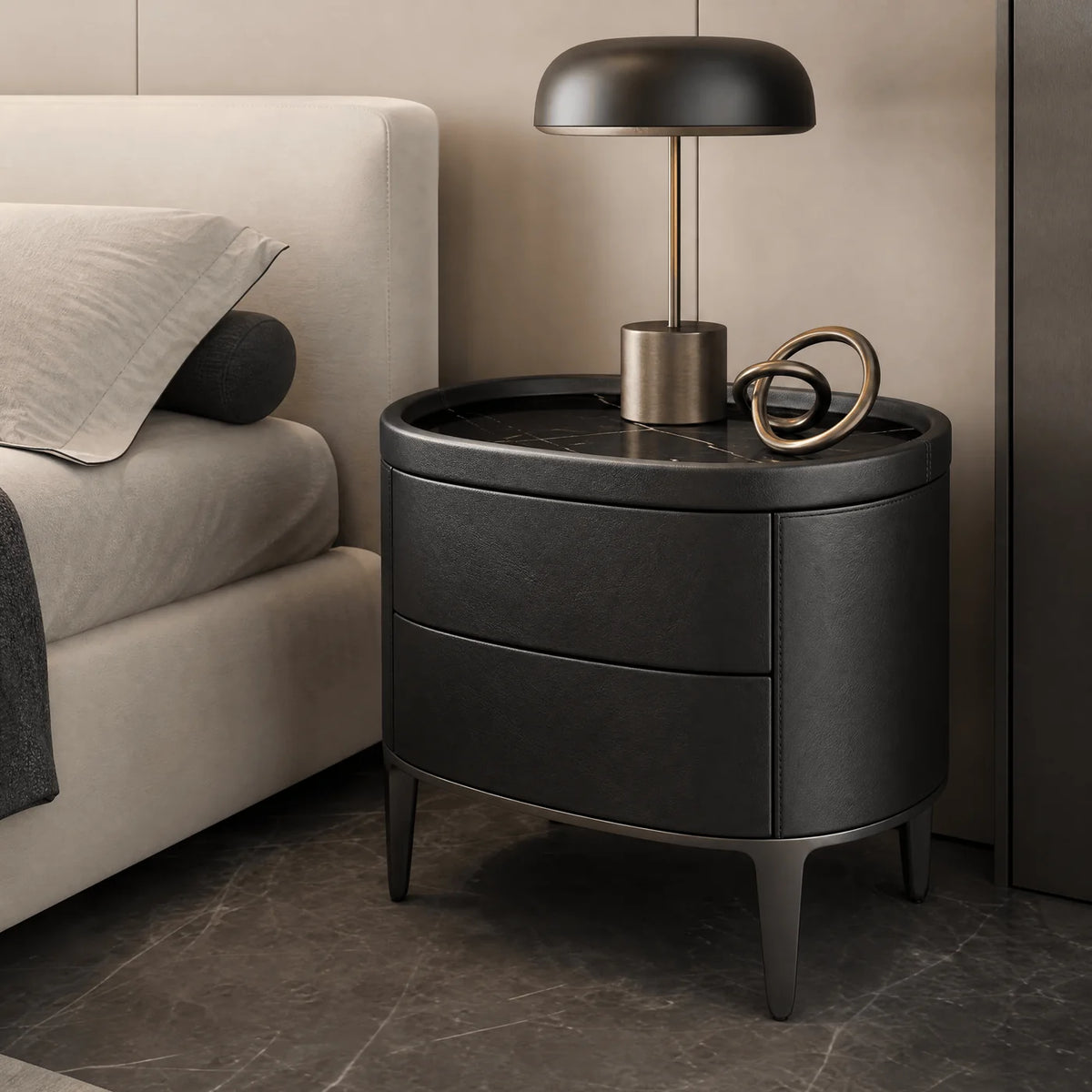 Nightstands & Dressers in a modern room