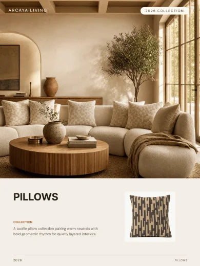 Pillows brochure cover