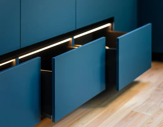 Custom cabinetry and delivery capability detail