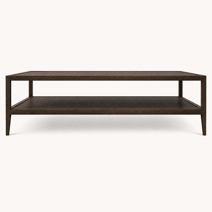 Marlowe Espresso Two Tier Table