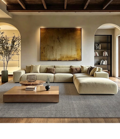 Minimalist Bloom Area Rug