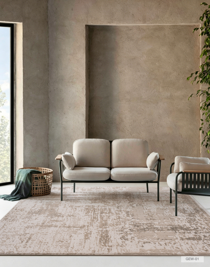 Grey Arbor Area Rug — interior view 05