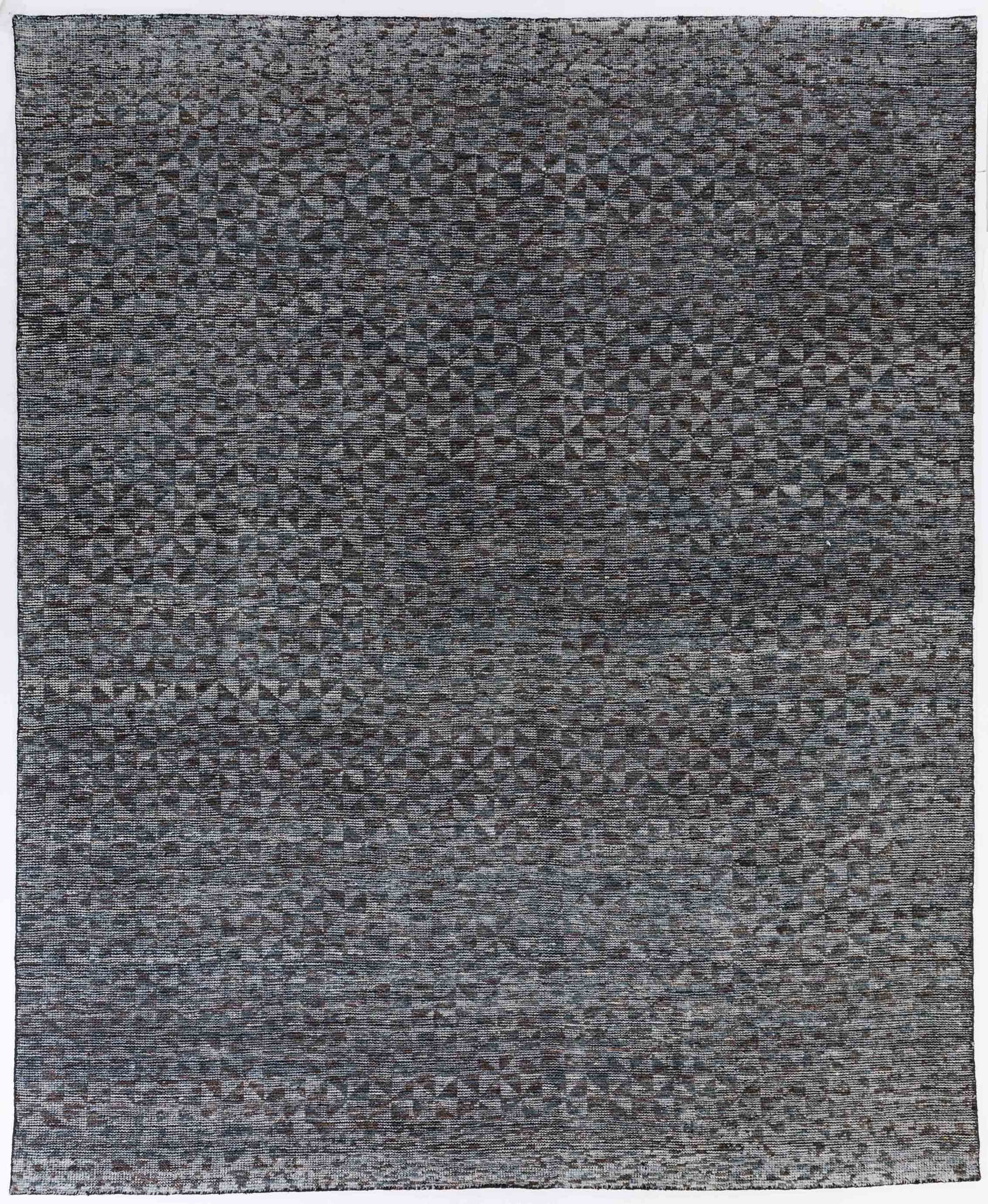 Panamera Bloom Area Rug in a finished interior.