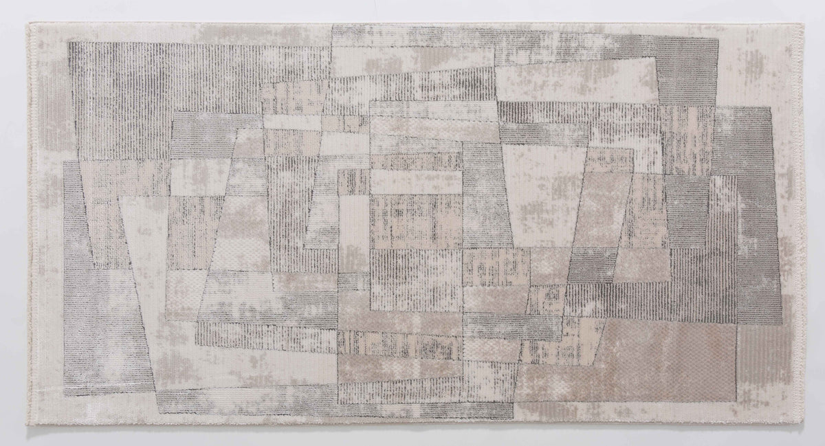 Heavens Bloom Area Rug in a finished interior.