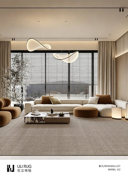 Minimalist Arc Area Rug — product view 01