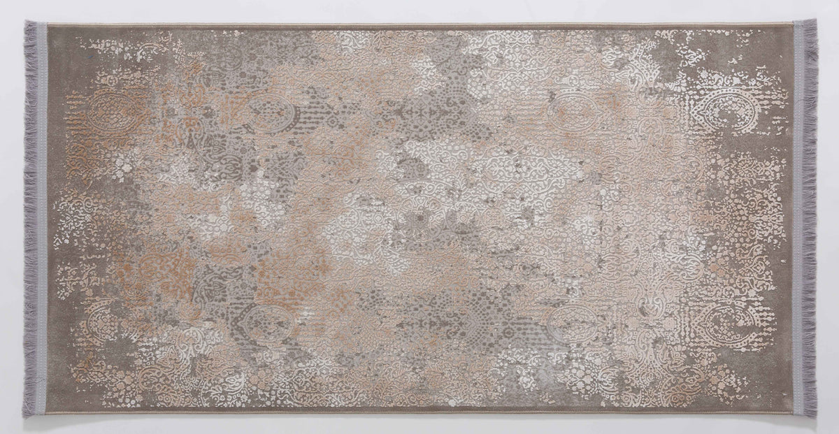 Gourmet Cairn Area Rug in a finished interior.