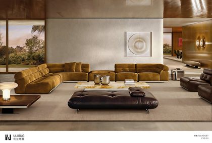 Silhouette Arbor Area Rug — interior view 05