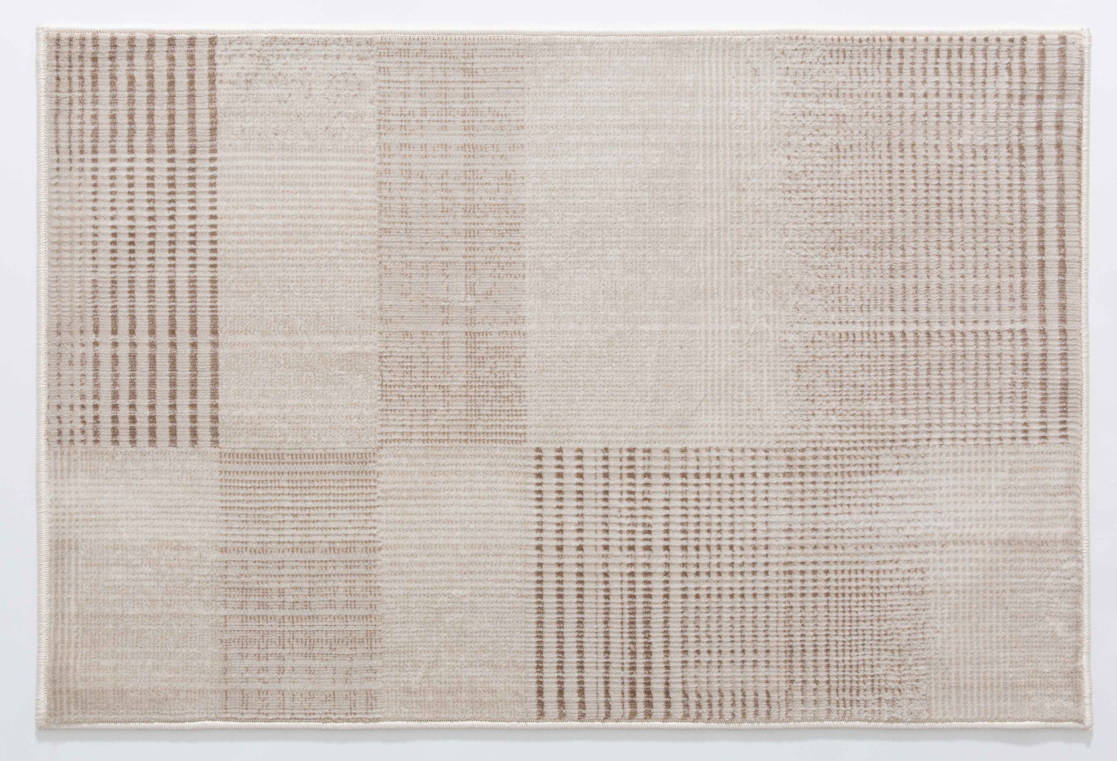 Delicate Atlas Area Rug in a finished interior.