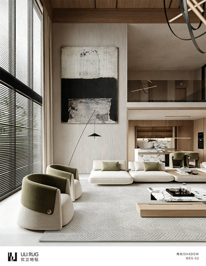 Shadow Arc Area Rug — product view 01