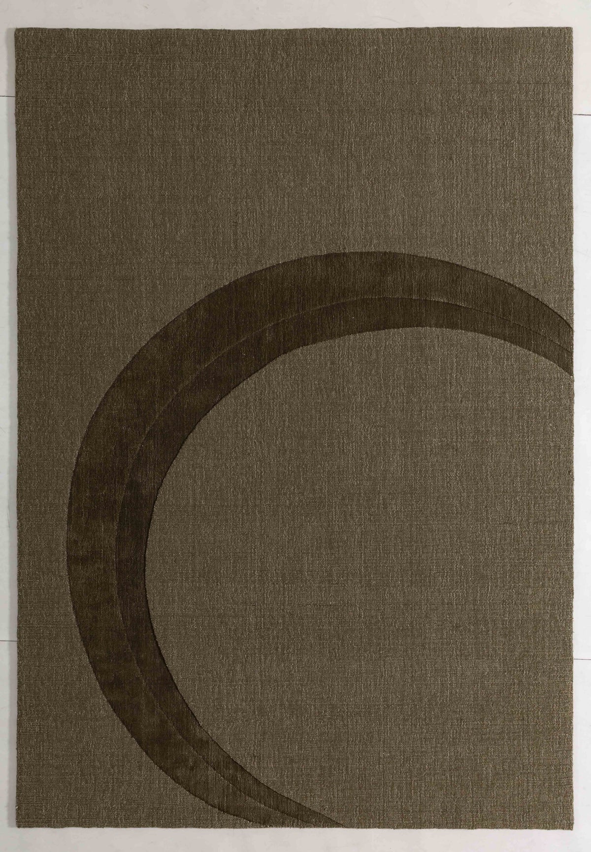 Ballet Cove Area Rug in a finished interior.