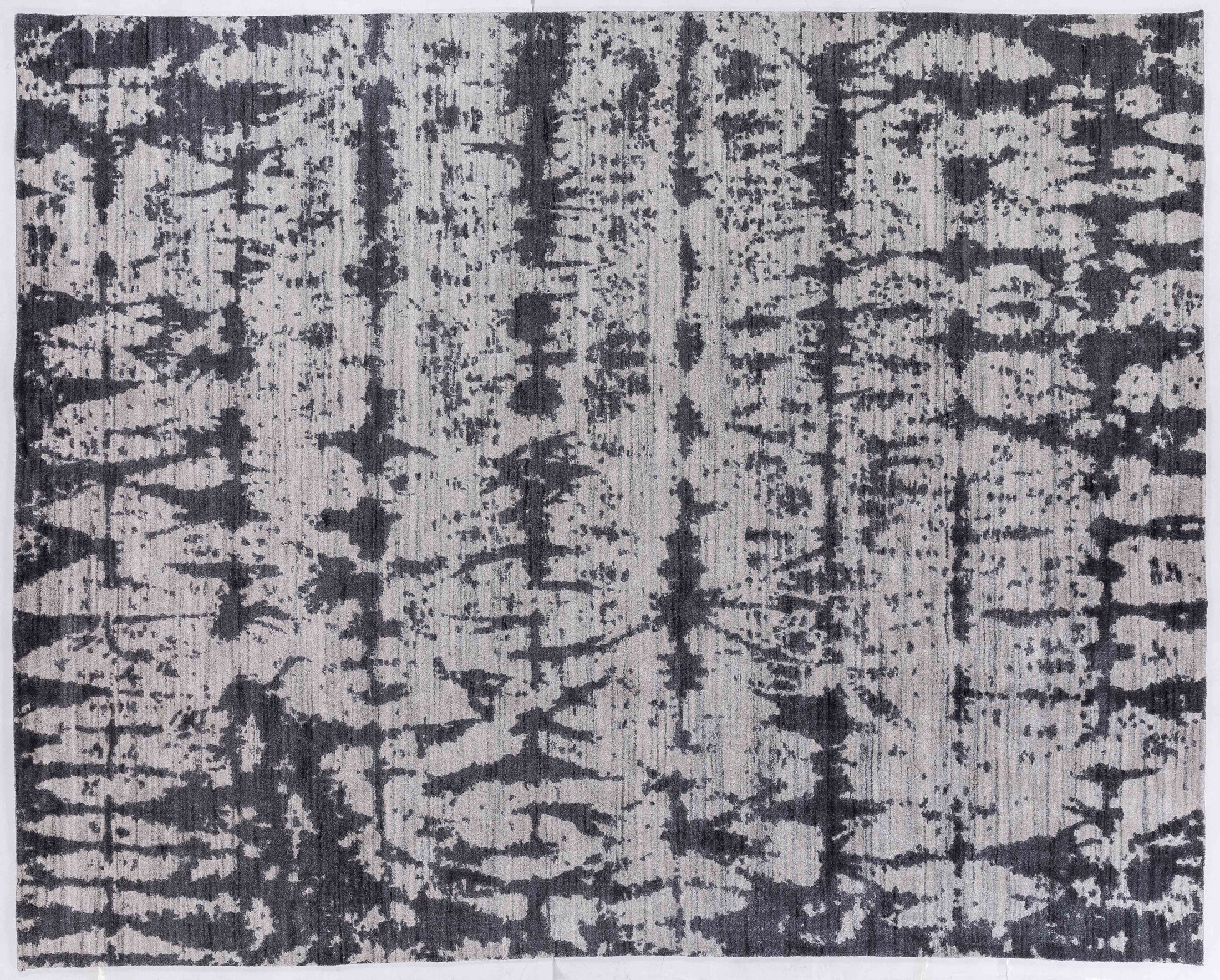 Eras Arc Area Rug in a finished interior.