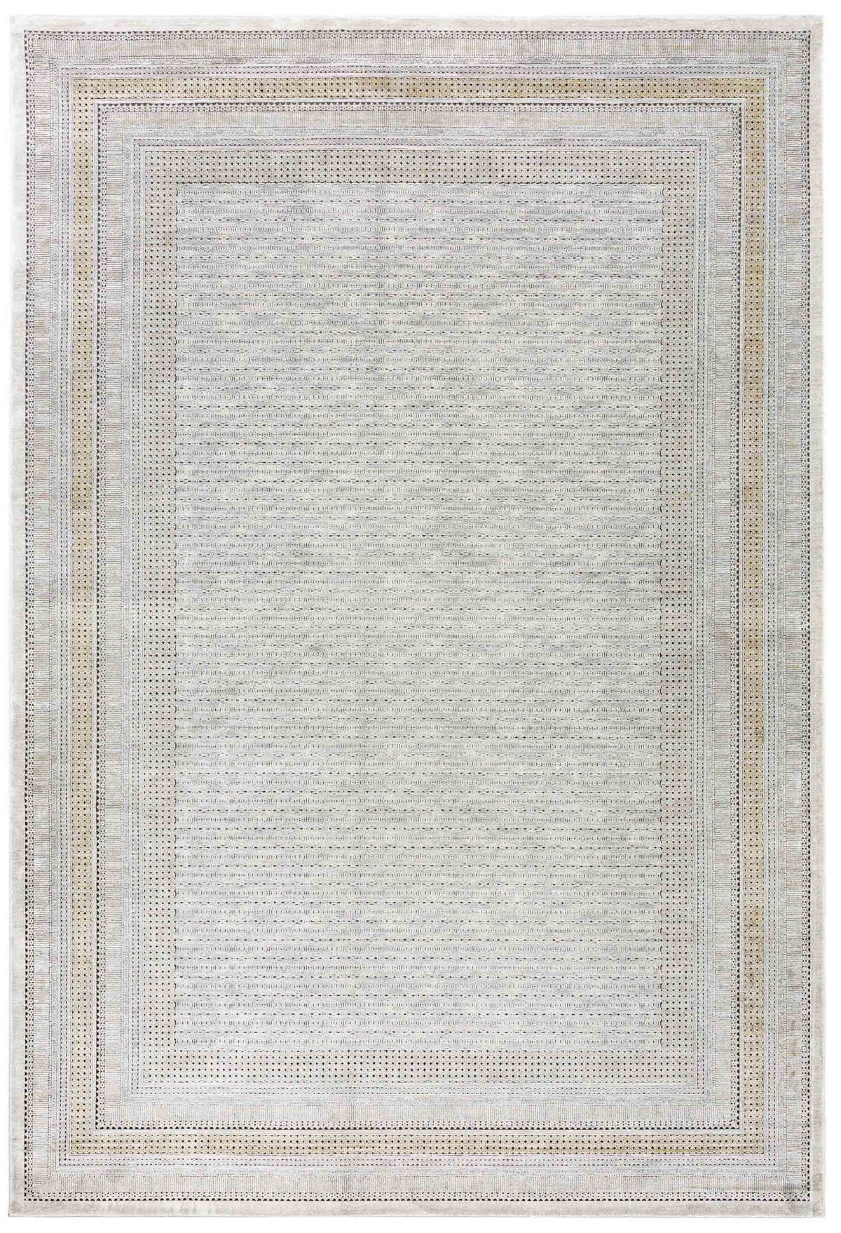 Harbor Ember Area Rug in a finished interior.