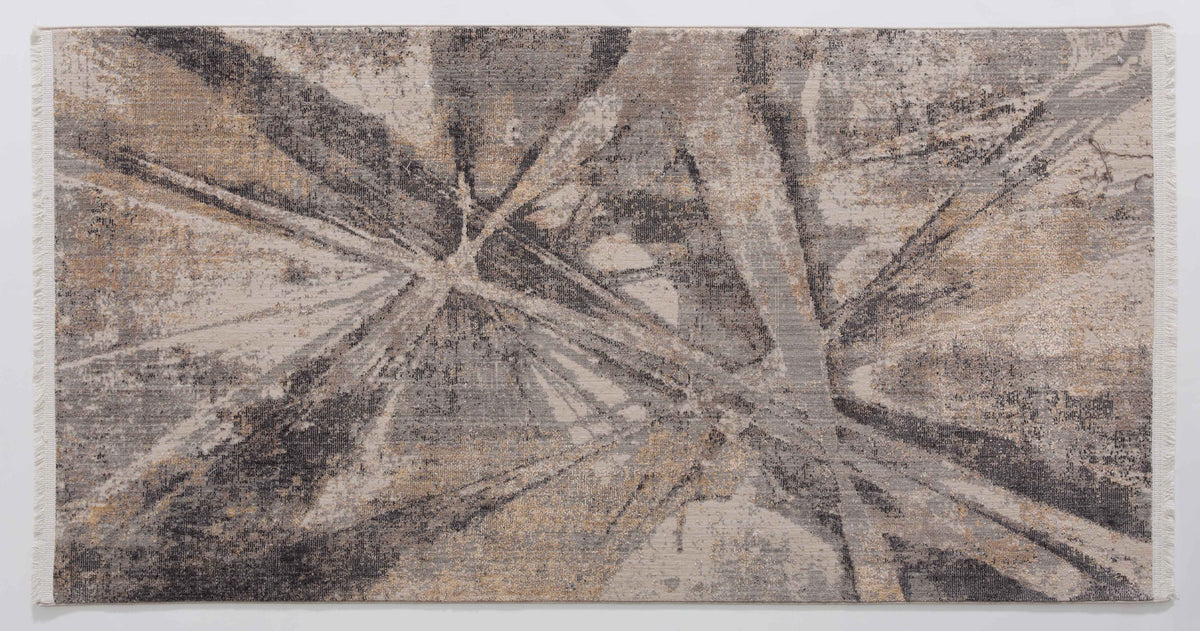 Master Cove Area Rug in a finished interior.