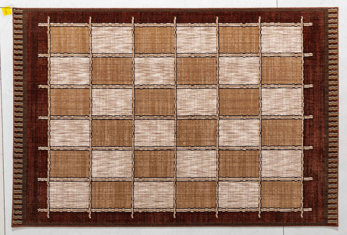 Pottery Cove Area Rug in a finished interior.