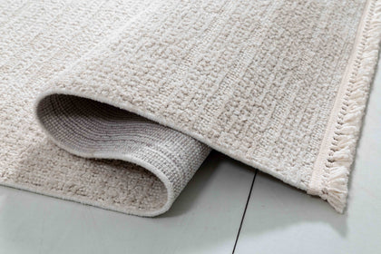 Silk Cotton Arc Area Rug — product view 03