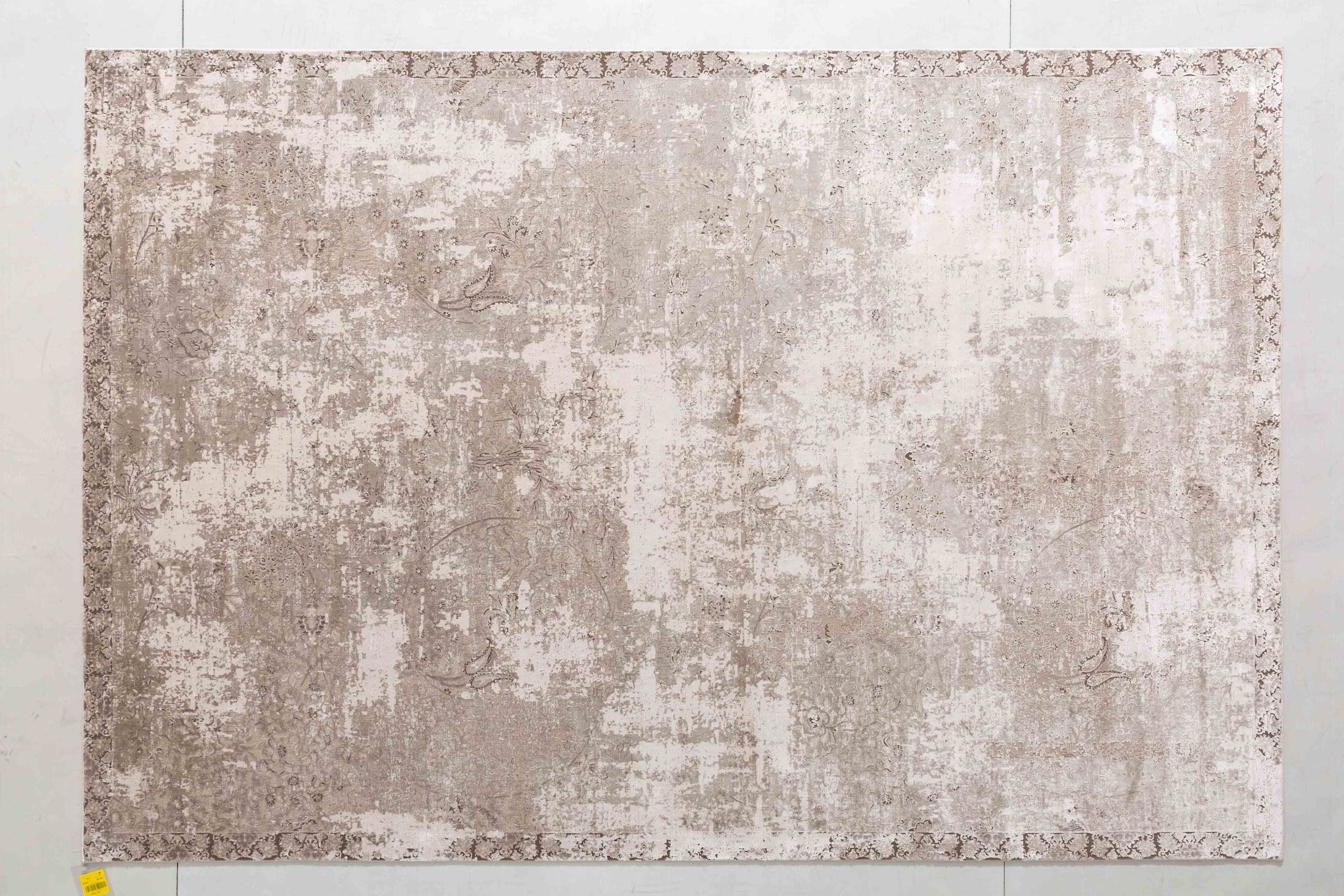 Glory Dawn Area Rug in a finished interior.
