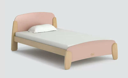  Cherry and Almond Sunshine bed shown with styling mattress and pillow