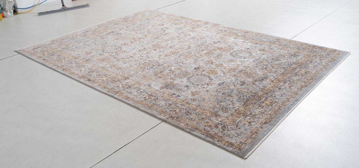 Legend Atlas Area Rug in a finished interior.
