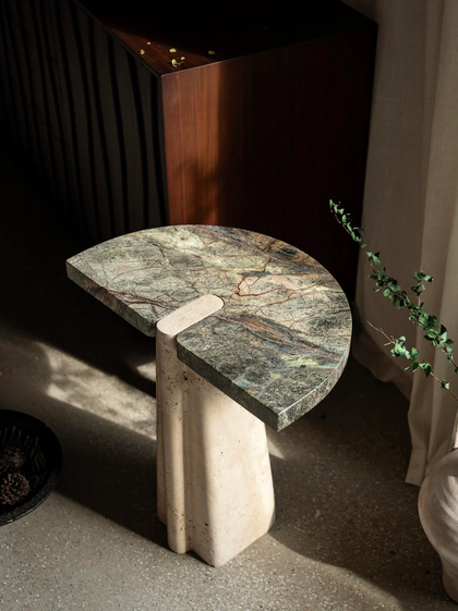 Linden Mist Side Table