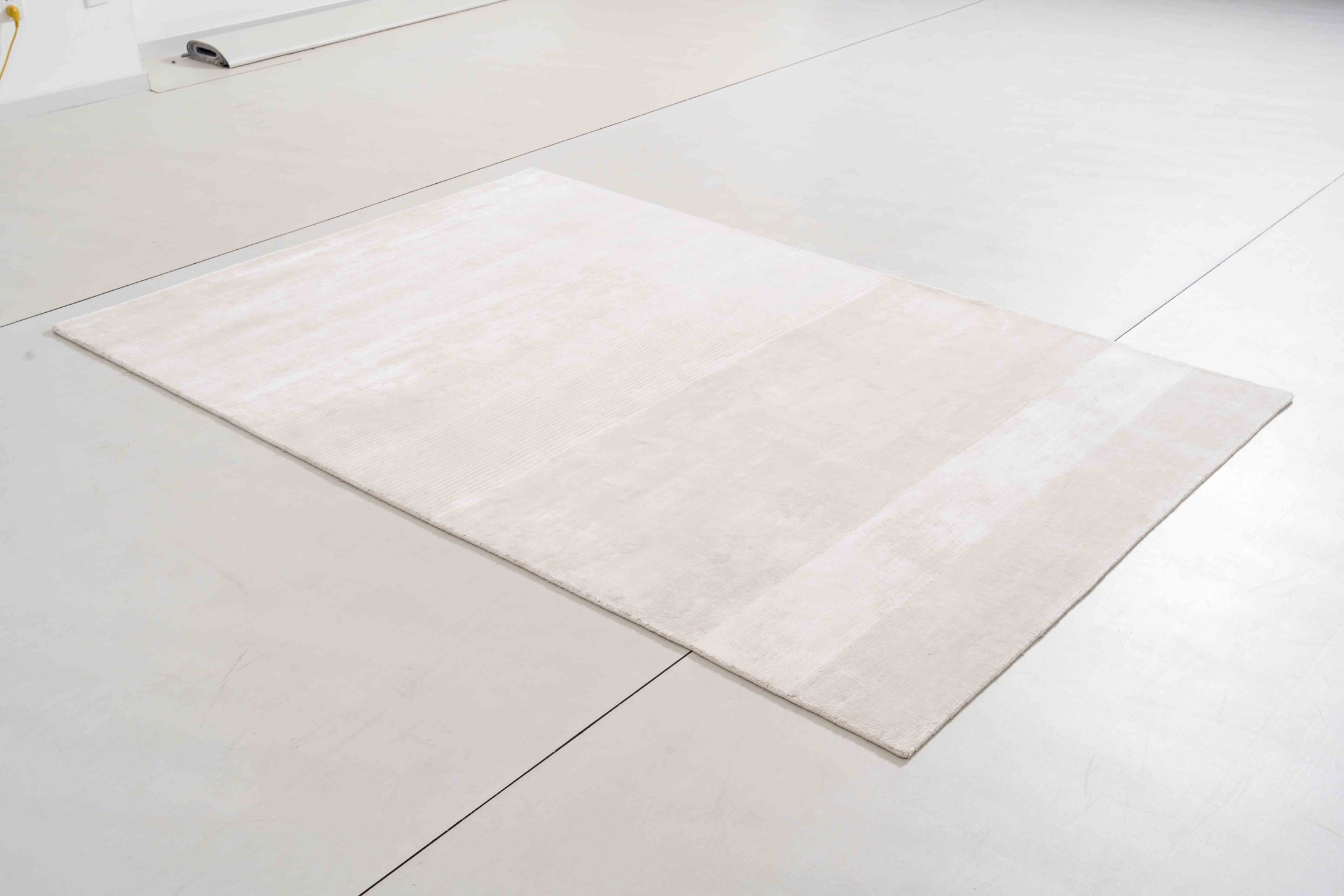 Amber Arbor Area Rug in a finished interior.