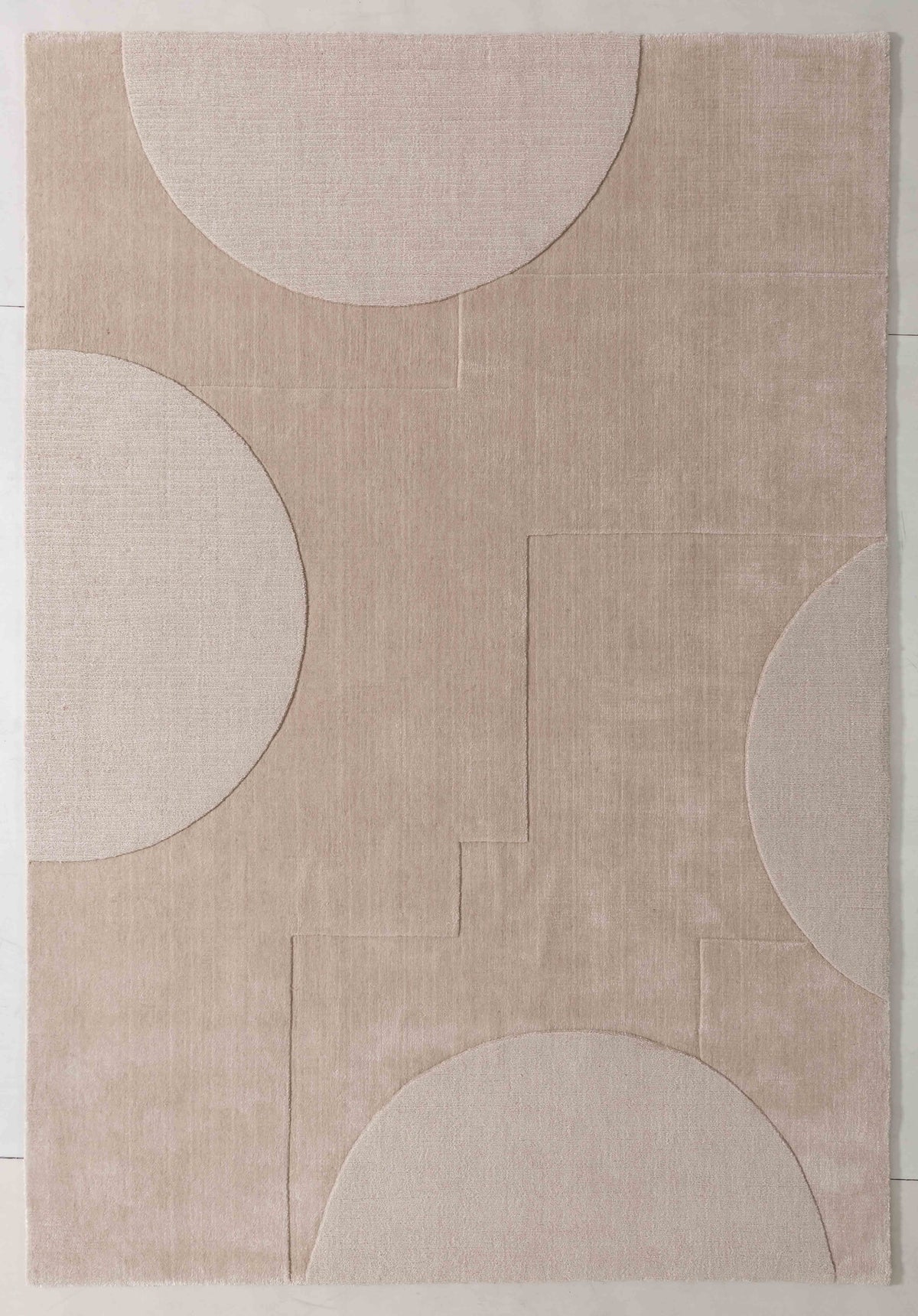 Ballet Atlas Area Rug in a finished interior.