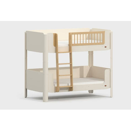  Warm White and natural beech Yarra bunk bed