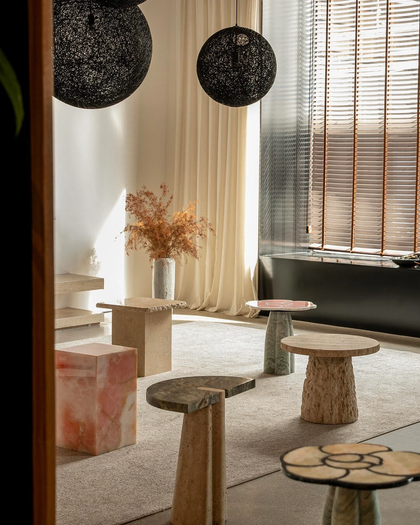 Juniper Mist Side Table