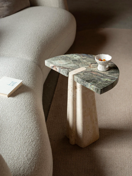 Linden Mist Side Table