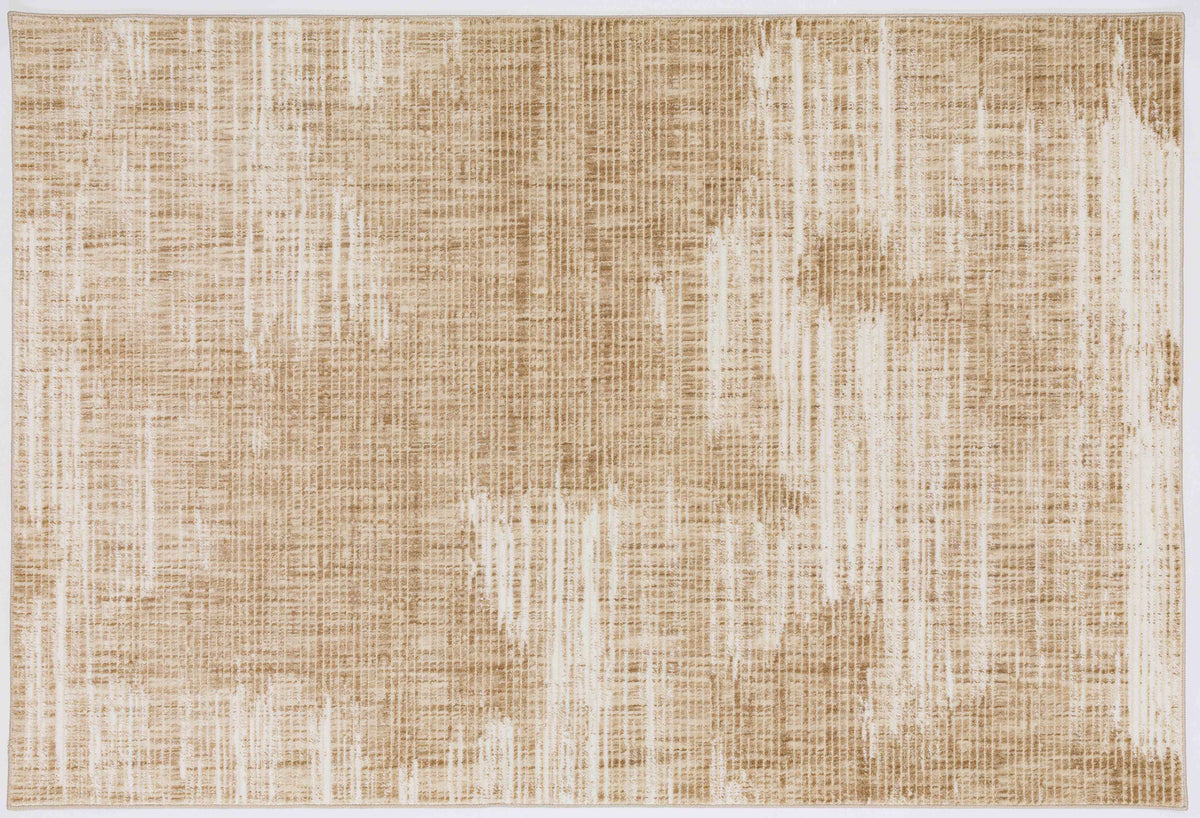 Hillside Field Area Rug in a finished interior.