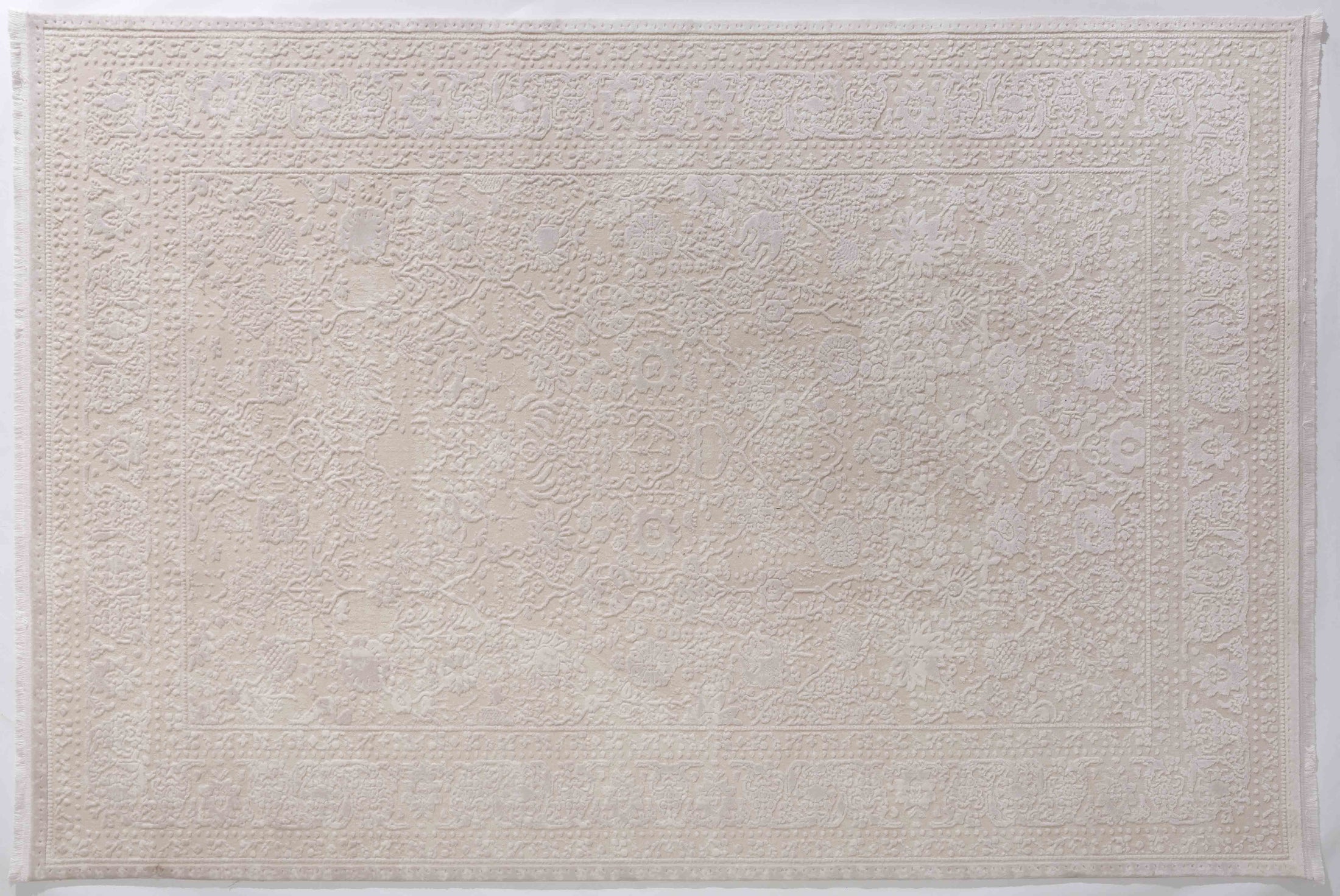Taboo Fjord Area Rug in a finished interior.