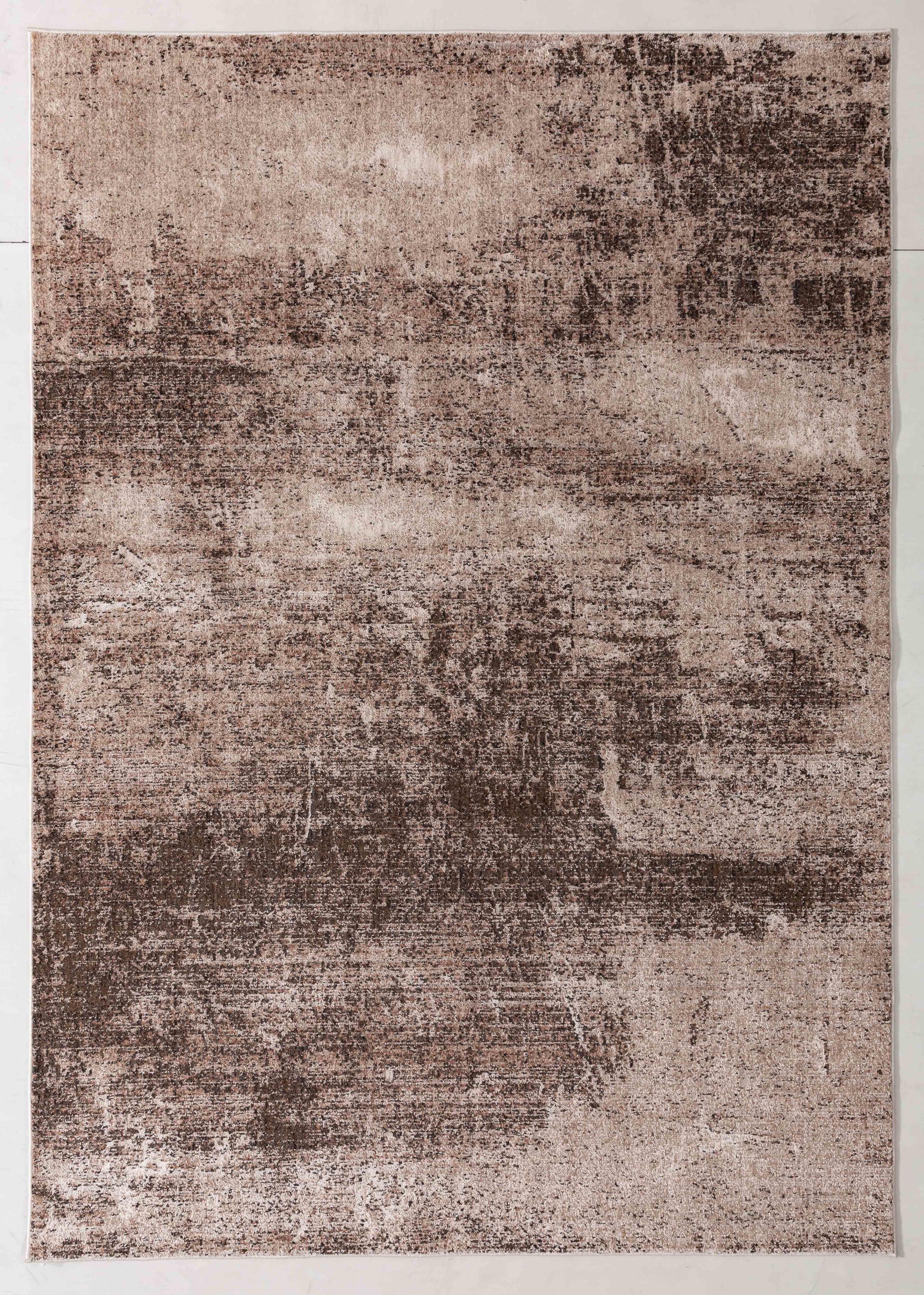 Painter Dune Area Rug in a finished interior.